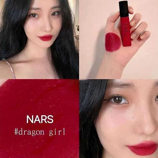 Son Kem Nars Air Matte Lip Color 688 Dragon Girl Màu Đỏ Thuần