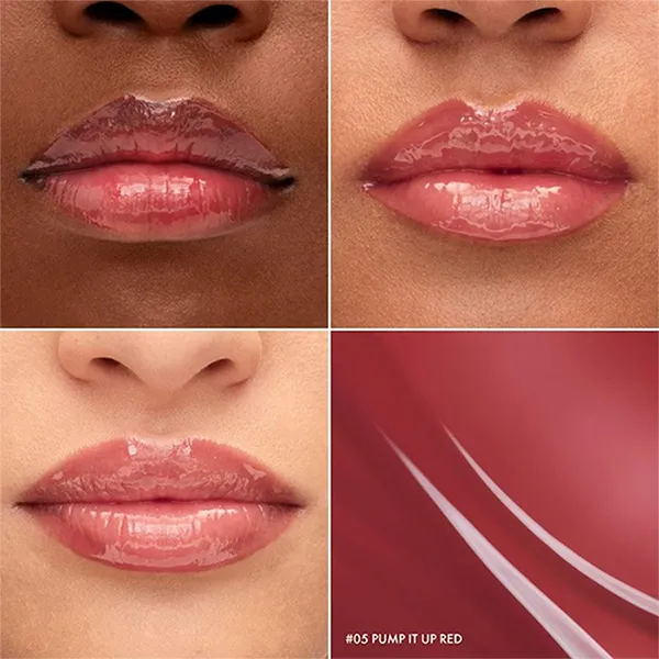 Son Kem Sephora Collection Outrageous Plump Hydrating Lip Gloss 05 Plump It Up Red Màu Đỏ Hồng Cherry
