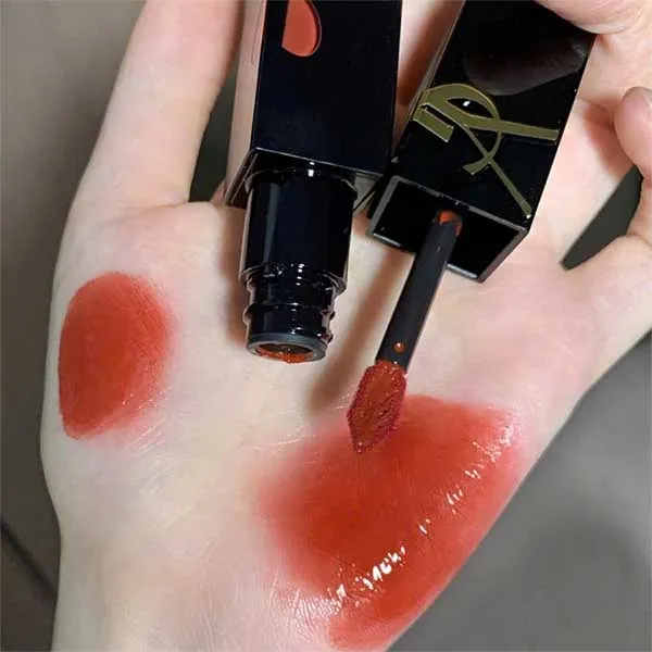 Son Kem Yves Saint Laurent YSL The Inks Vinyl Cream 416 Chili Provocation Màu Đỏ Đất (Unbox) - Son Môi - Vua Hàng Hiệu