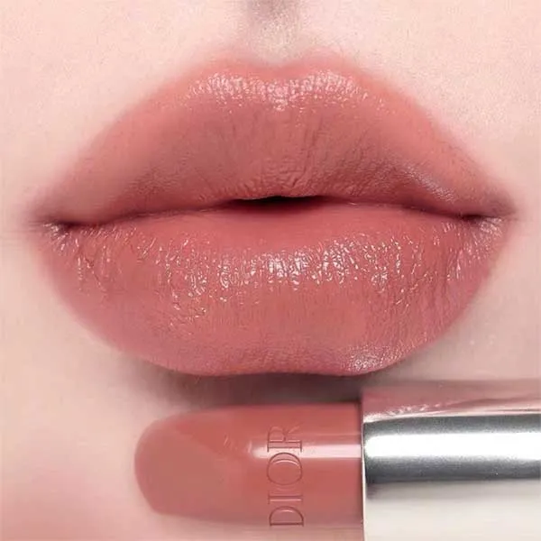 Son Lì Dior Rouge Dior Satin Lipstick 200 Nude Touch Màu Cam Đất Nude - Son Môi - Vua Hàng Hiệu