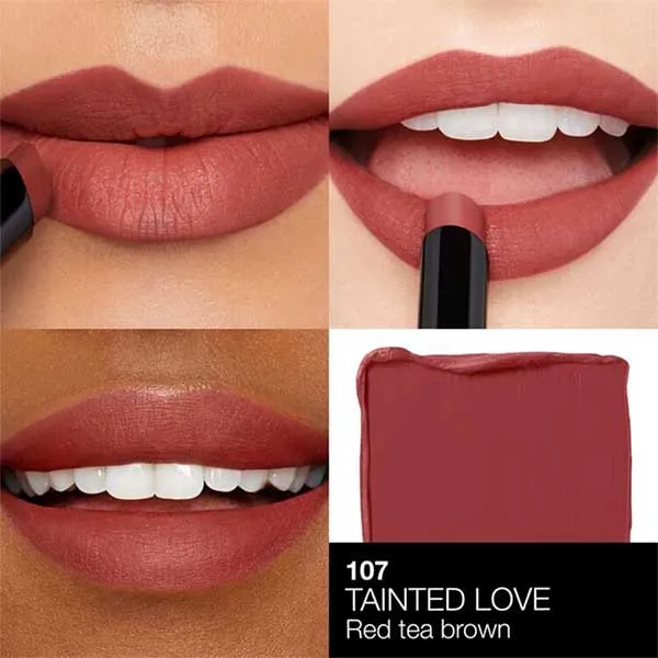 Son Lì Nars Powermatte Lipstick 107 Tainted Love Màu Hồng Đất - Son Môi - Vua Hàng Hiệu