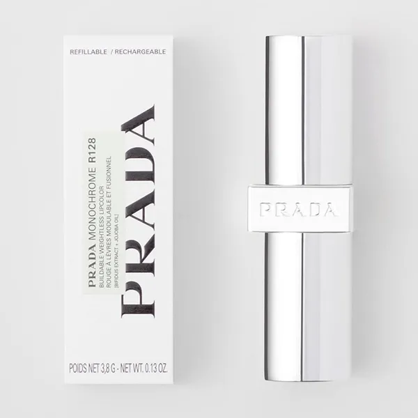 Son Prada Monochrome Hyper Matte R128 Granato Màu Đỏ Ánh Hồng 3.8g