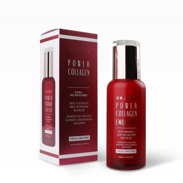 Sữa Dưỡng Orjena Collagen Emulsion Hỗ Trợ Săn Chắc Da 100ml - Mỹ phẩm - Vua Hàng Hiệu
