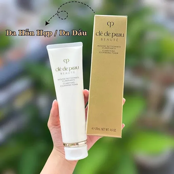 Sữa Rửa Mặt Clé De Peau Beaute Clarifying Cleansing Foam 125ml