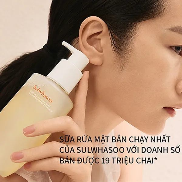 Sữa Rửa Mặt Dịu Nhẹ Sulwhasoo Gentle Cleansing Foam 200ml - Sữa Rửa Mặt - Vua Hàng Hiệu