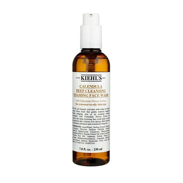 Sữa Rửa Mặt Kiehl's Hoa Cúc Calendula Deep Cleansing Foaming Face Wash 230ml - Sữa Rửa Mặt - Vua Hàng Hiệu