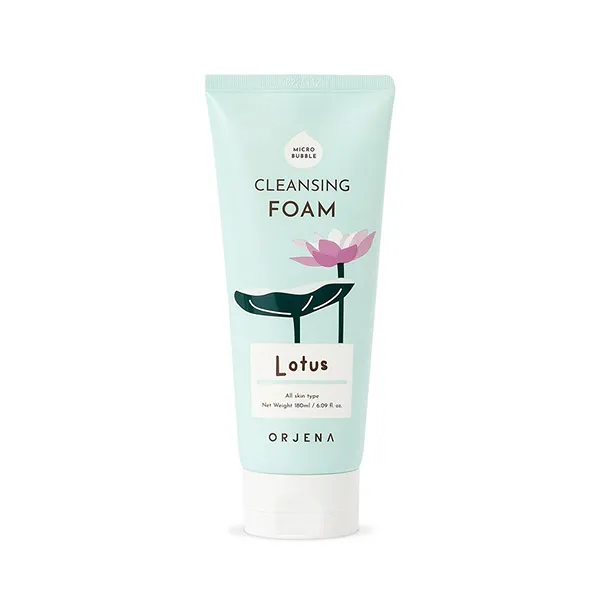 Sữa Rửa Mặt Orjena Chiết Xuất Sen Hồng 180ml