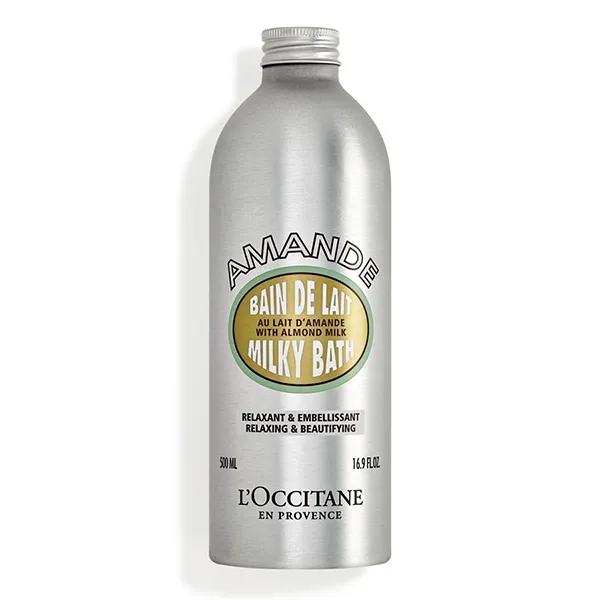 Sữa Tắm Tạo Bọt Hạnh Nhân L'Occitane Almond Milky Bath 500ml - Mỹ phẩm - Vua Hàng Hiệu