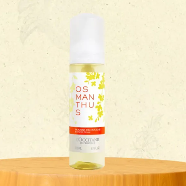 Sữa Tắm Tạo Bọt Hương Hoa Mộc Tê L'Occitane Osmanthus Shower Foam 200ml - Mỹ phẩm - Vua Hàng Hiệu