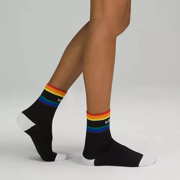Tất Lululemon Unisex Tale To Tell Mid Crew Socks - Black - Freesize Màu Đen - Thời trang - Vua Hàng Hiệu