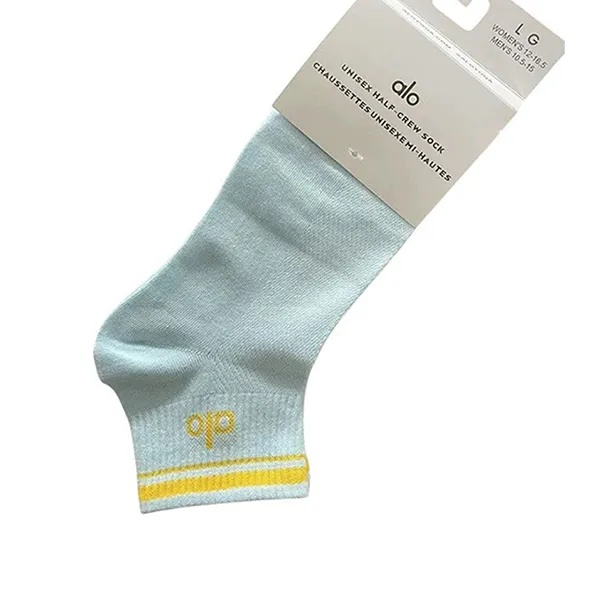 Tất Unisex Alo Yoga Half-Crew Throwback Sock Blue/Yellow Màu Xanh Vàng Freesize - Thời trang - Vua Hàng Hiệu