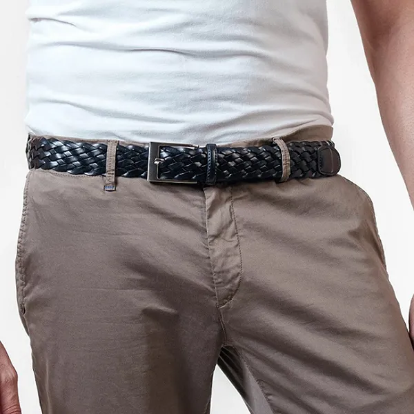 Thắt Lưng Nam Gianni Conti Belt 5105370-35-10 Màu Đen Size 105 - Thắt lưng - Vua Hàng Hiệu
