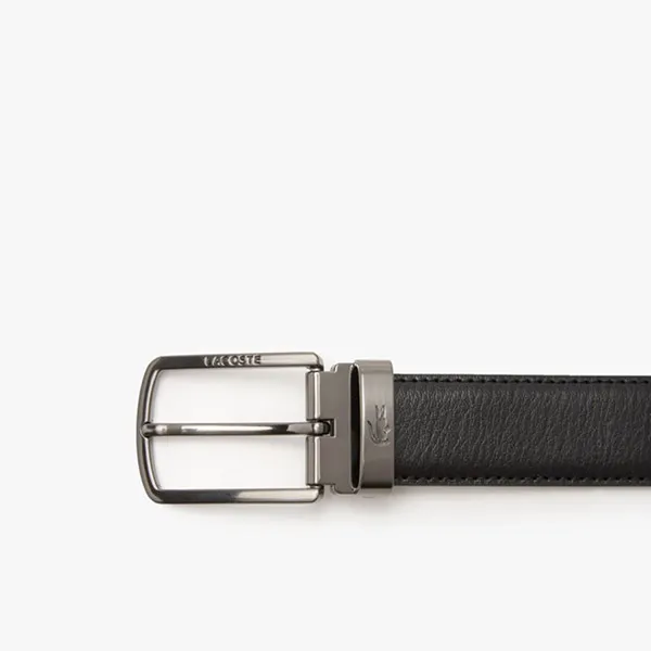 Thắt Lưng Nam Lacoste Two Pin Buckle Belt RC4050M 53G 672 Màu Đen - Thắt lưng - Vua Hàng Hiệu