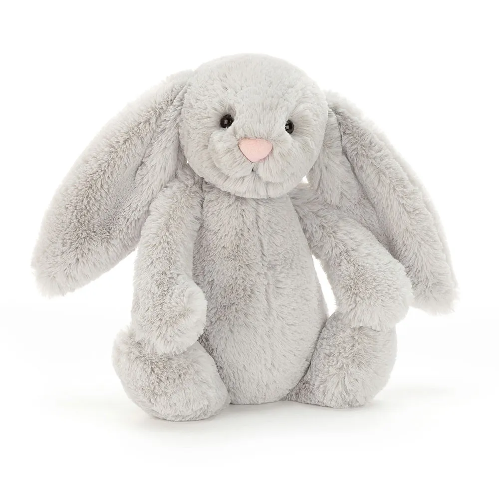 Thỏ Bông Jellycat Soft Toy Bashful Silver Bunny Màu Xám Bạc - Đồ chơi mô hình - Vua Hàng Hiệu