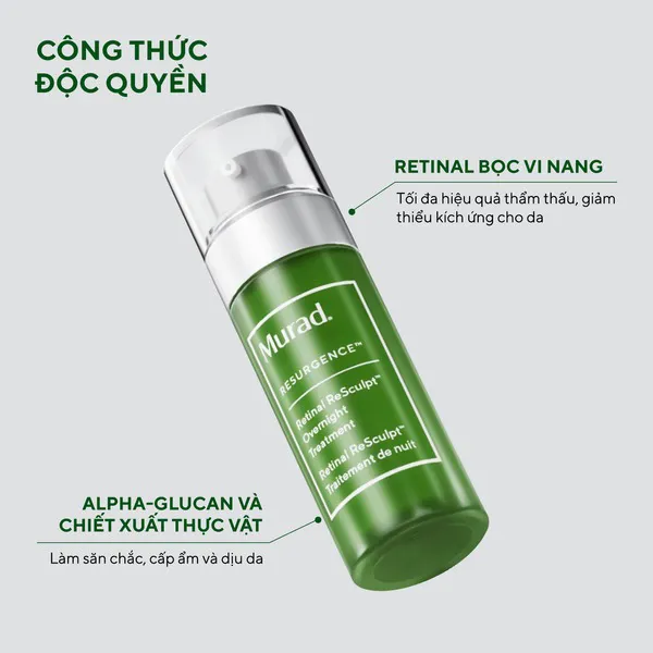 Tinh Chất Cải Thiện Nếp Nhăn Murad Retinal Resculpt Overnight Treatment 30ml