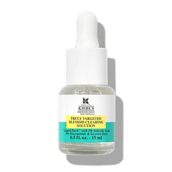 Tinh Chất Chấm Mụn Kiehl's Truly Targeted Blemish-Clearing Solution 15ml