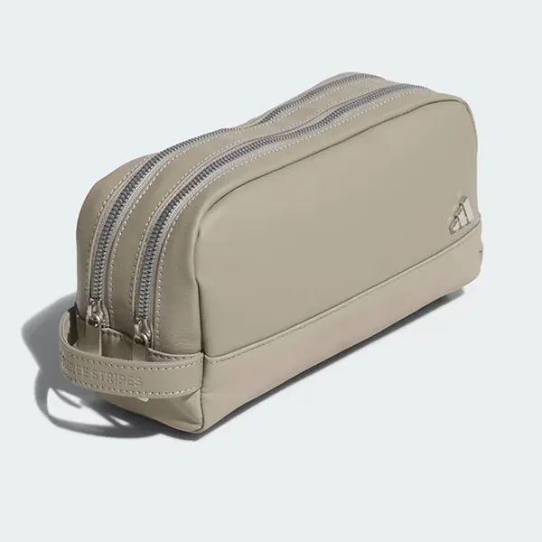 Túi Cầm Tay Adidas Two-Way Zipper Pouch Bag JF6262 Màu Be - Túi xách - Vua Hàng Hiệu