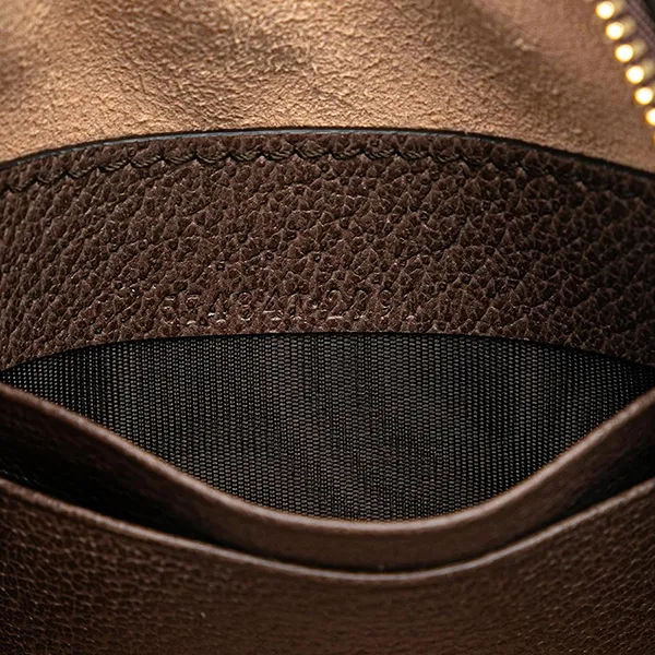 Túi Cầm Tay Gucci GG Supreme Ophidia Round Clutch Bag Màu Nâu - Túi xách - Vua Hàng Hiệu