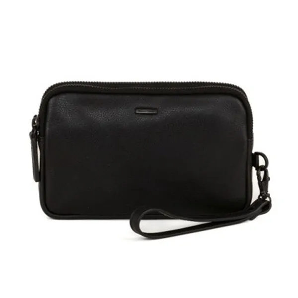 Túi Cầm Tay Nam Gianni 1812105-10 Clutch Màu Đen - Túi xách - Vua Hàng Hiệu