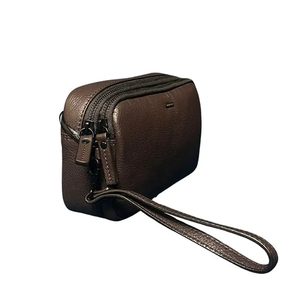 Túi Cầm Tay Nam Gianni 1812109-28 Clutch Màu Nâu - Túi xách - Vua Hàng Hiệu