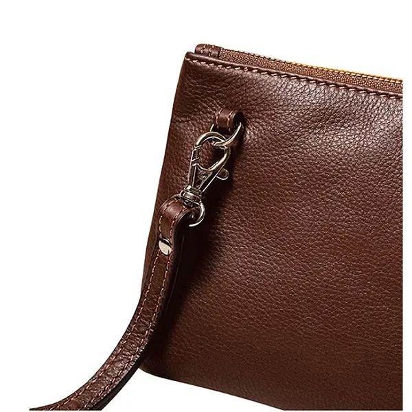Túi Cầm Tay Nam Gianni Conti 582201-20 Brown Màu Nâu