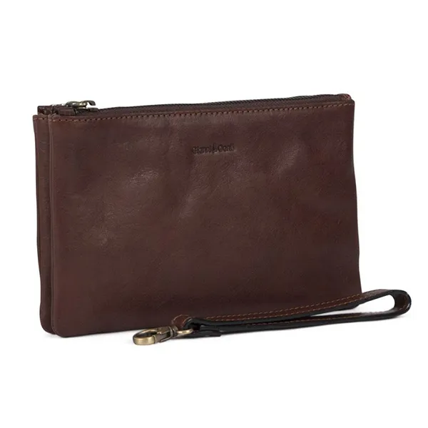 Túi Cầm Tay Nam Gianni Conti Bag 912201-28 Màu Nâu - Túi xách - Vua Hàng Hiệu