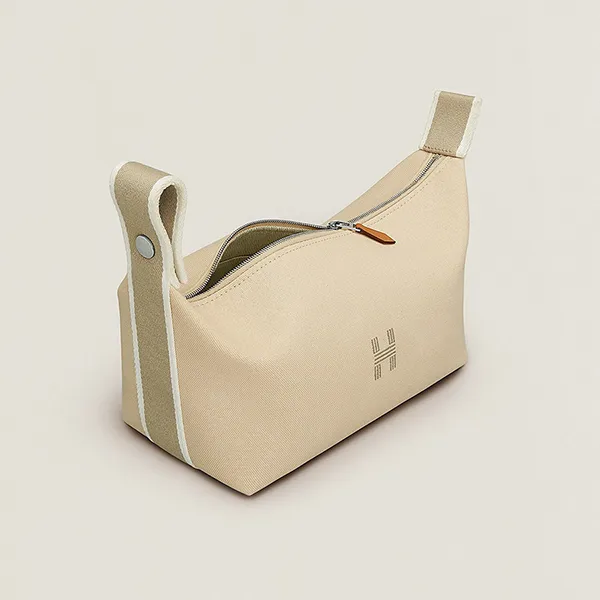 Túi Cầm Tay Nữ Hermès Bride-A-Brac Case Small Model H104222Mv01 Naturel Màu Be