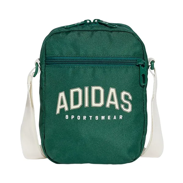 Túi Đeo Chéo Adidas Classic Print Crossbody Bag JD1901 Màu Xanh Trắng - Túi xách - Vua Hàng Hiệu