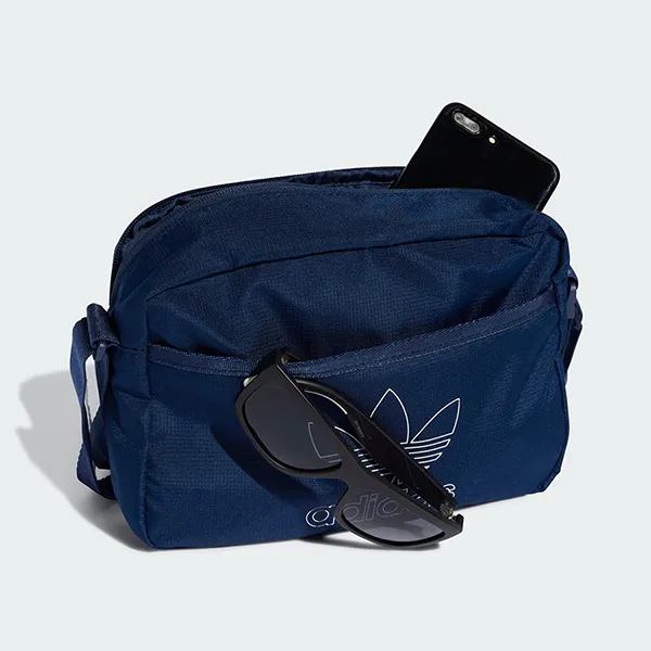 Túi Đeo Chéo Adidas Small Airliner Bag JI9455 Màu Xanh Navy - Túi xách - Vua Hàng Hiệu