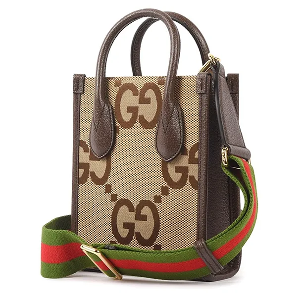Túi Đeo Chéo Gucci Jumbo GG Mini Bag 699406 UKMDG 2570 Màu Nâu - Túi xách - Vua Hàng Hiệu