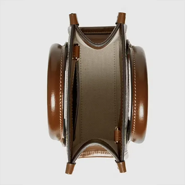 Túi Đeo Chéo Gucci Supreme Interlocking G Mini Bag Màu Nâu - Túi xách - Vua Hàng Hiệu