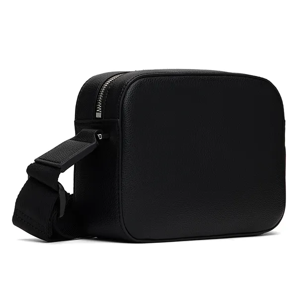 Túi Đeo Chéo Hugo Boss Black Pebble-Grained Faux-Leather Messenger Bag Màu Đen - Túi xách - Vua Hàng Hiệu