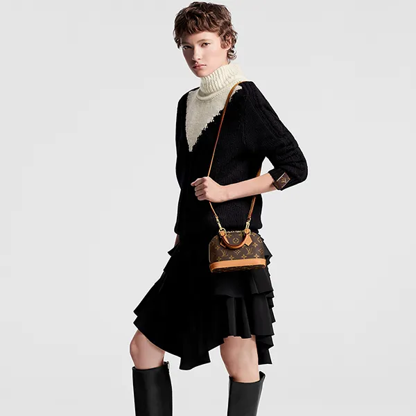 Túi Đeo Chéo Louis Vuitton LV Nano Alma M82717 Màu Nâu - Túi xách - Vua Hàng Hiệu