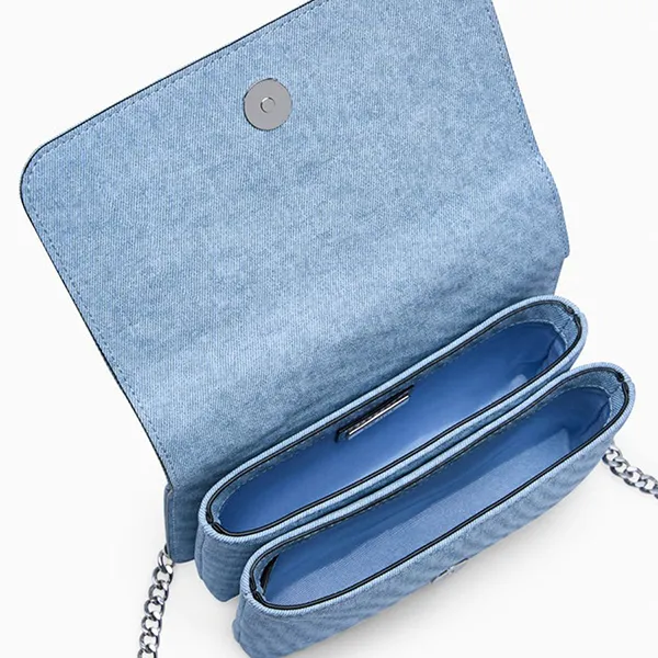 Túi Đeo Chéo Nữ Lyn Calla XS Crossbody Bag Blue Variation 2 LL25CBF129 Màu Xanh - Túi xách - Vua Hàng Hiệu