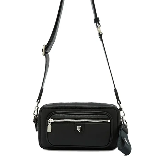 Túi Đeo Chéo Lyn Davin Infinite Box Crossbody Bag Black LL25SBM979 Màu Đen - Túi xách - Vua Hàng Hiệu