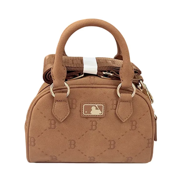 Túi Đeo Chéo MLB Diamond Monogram Boston Red Sox Crossbody Bag 7ACRMDA5N-43BRS Màu Nâu - Túi xách - Vua Hàng Hiệu
