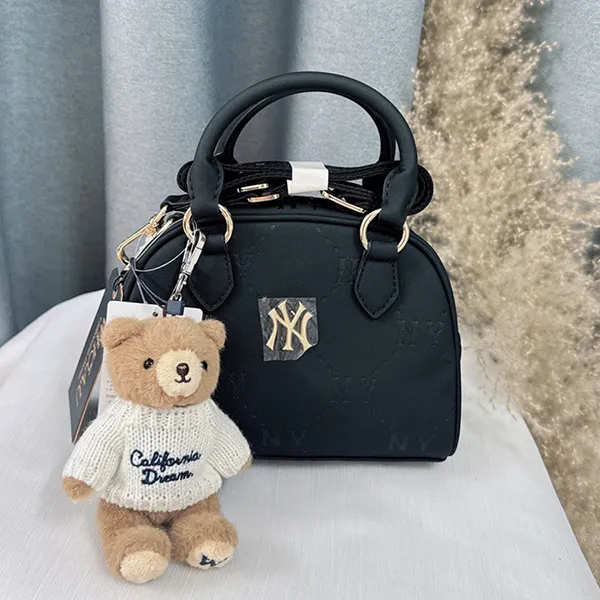 Túi Đeo Chéo MLB Diamond Monogram New York Yankees Crossbody Bag 7ACRMDA5N-50BKS Màu Đen
