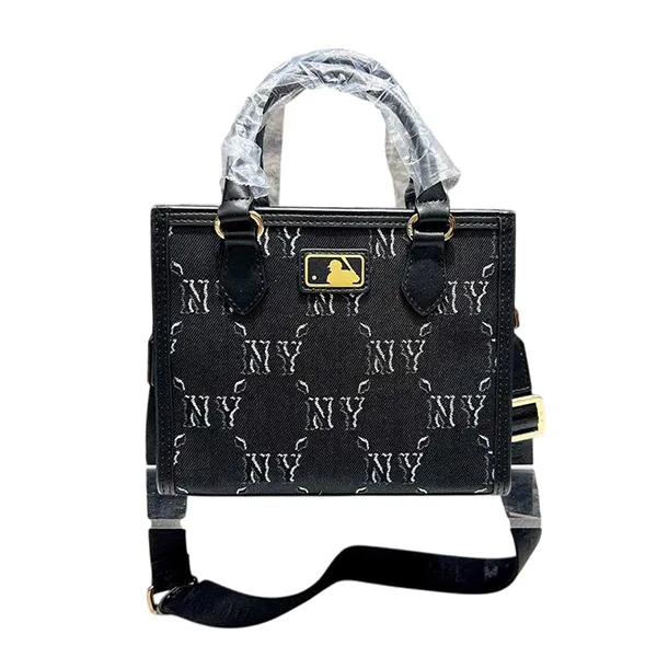 Túi Đeo Chéo MLB Diamond Monogram New York Yankees Crossbody Bag 7ACRMDG5N Màu Đen