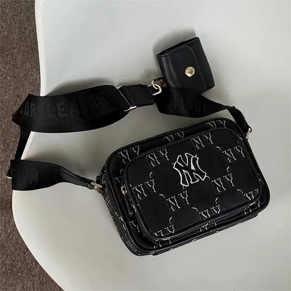 Túi Đeo Chéo MLB New York Yankees Crossbody Bag 7ACRMDH5N-50BKS Màu Đen - Túi xách - Vua Hàng Hiệu