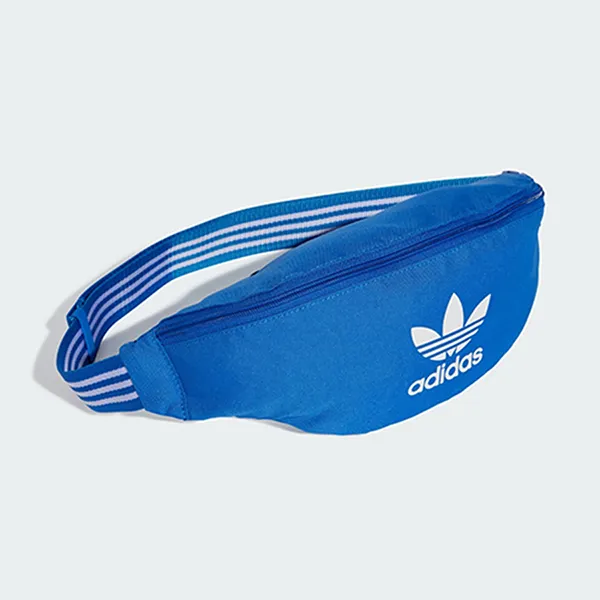 Túi Đeo Chéo Nam Adidas Adicolor Fanny Pack IX7467 Màu Xanh Blue - Túi xách - Vua Hàng Hiệu
