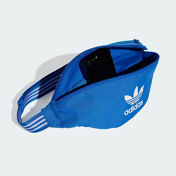 Túi Đeo Chéo Nam Adidas Adicolor Fanny Pack IX7467 Màu Xanh Blue - Túi xách - Vua Hàng Hiệu