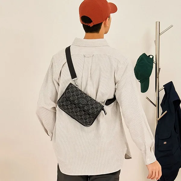 Túi Đeo Chéo Nam Dickies Logo Bag DK-C093 Màu Đen - Túi xách - Vua Hàng Hiệu