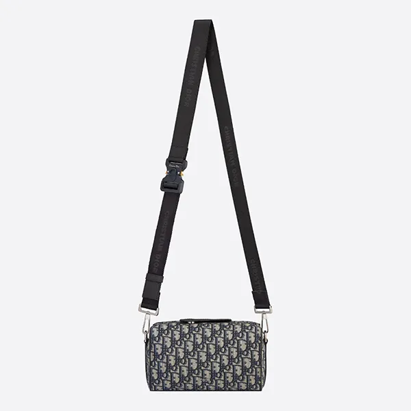 Túi Đeo Chéo Nam Dior Lingot 22 Dior Oblique Jacquard 'Beige Black' 1ADPO249YKY-H27E Màu Be/Đen - Túi xách - Vua Hàng Hiệu
