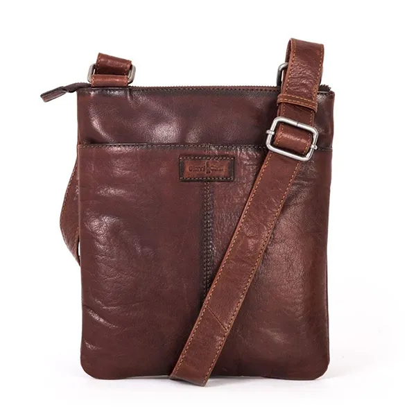 Túi Đeo Chéo Nam Gianni Conti Bag 4112371-25 Tan Màu Nâu - Túi xách - Vua Hàng Hiệu