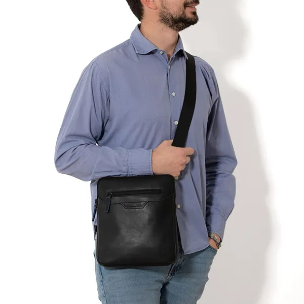 Túi Đeo Chéo Nam Gianni Conti Bag 4902770-10 Màu Đen