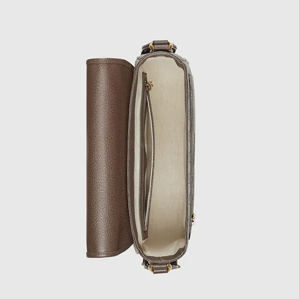 Túi Đeo Chéo Nam Gucci Ophidia Medium Messenger Bag 761741 FACJQ 9741 Màu Nâu/Be - Túi xách - Vua Hàng Hiệu