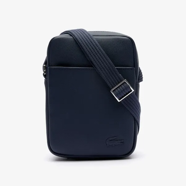 Túi Đeo Chéo Nam Lacoste Classic Crossbody Bag NH4422HC 021 Màu Xanh Navy - Túi xách - Vua Hàng Hiệu