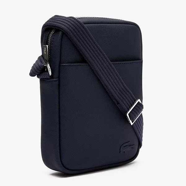 Túi Đeo Chéo Nam Lacoste Classic Crossbody Bag NH4422HC 021 Màu Xanh Navy - Túi xách - Vua Hàng Hiệu