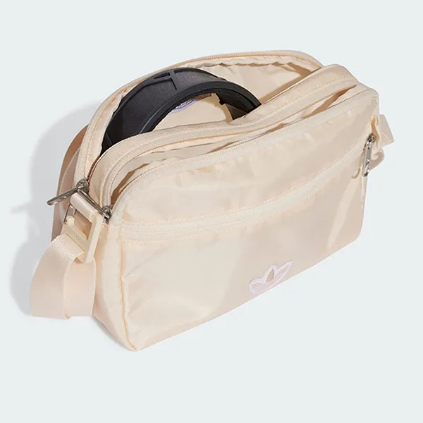 Túi Đeo Chéo Nữ Adidas Airliner Small Premium Essentials Bag IX7331 Màu Trắng Kem - Túi xách - Vua Hàng Hiệu