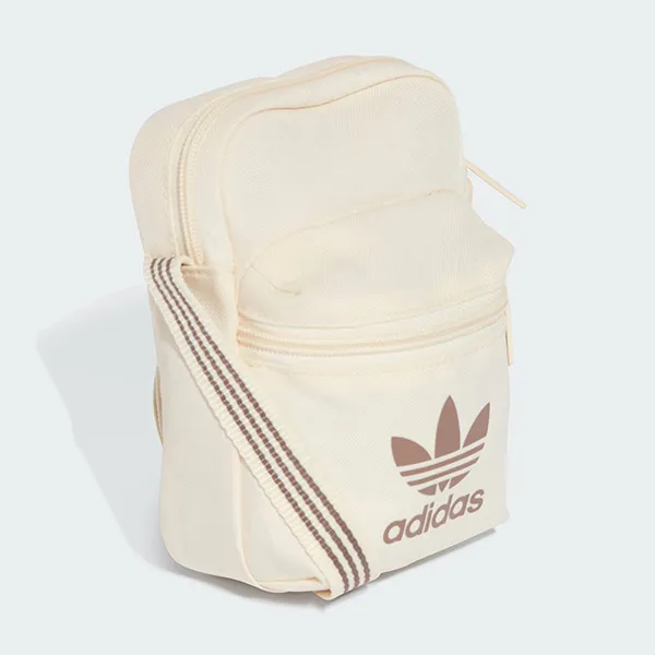 Túi Đeo Chéo Nữ Adidas Festival Classic Adicolor JN4949 Màu Trắng Kem - Túi xách - Vua Hàng Hiệu